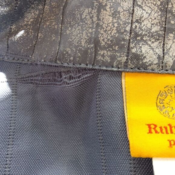 Ruby Rd. Gray 3/4 sleeve zip front jacket - Picture 12 of 12